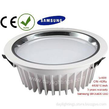 Indoor warm white 2700K 3000K led recessed downlight 35w